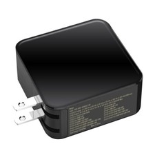 5 Ports 200W GaN Charger 3xUSB-C 2xUSB-A Fast Wall Charger Power Adapter US Plug