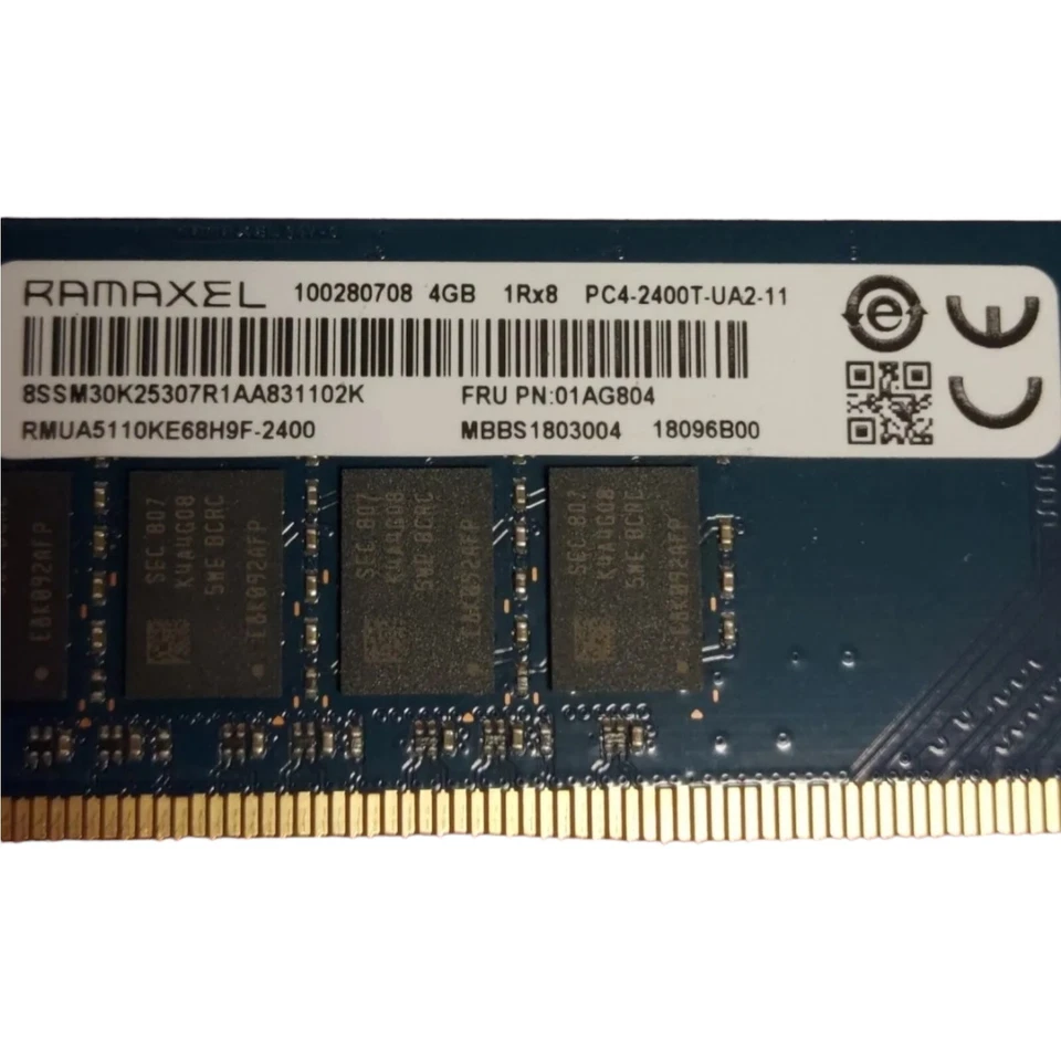 Ramaxel RMUA5090KE68H9F-2133 Mémoire Vive - 4GB RAM PC4-2400T-UA2-11 ## 917 - Image 2 of 2