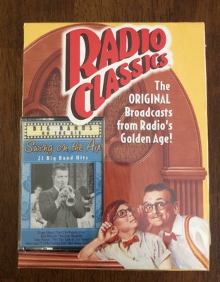  NEW  Radio Classics Swing On The Air 21 Big Band Hits Cassette 
