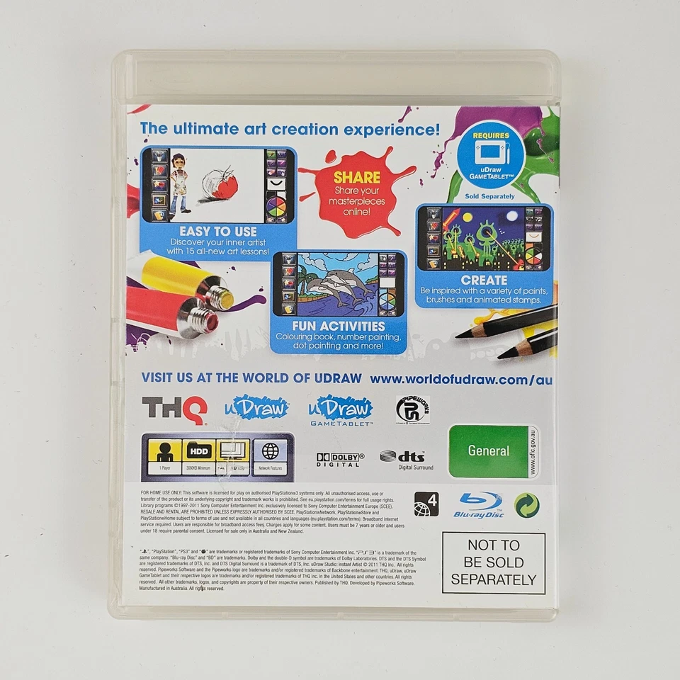 U Draw Studio Instand Artist - PlayStation 3 / PS3 Video Game | Free Postage - Image 2 of 4