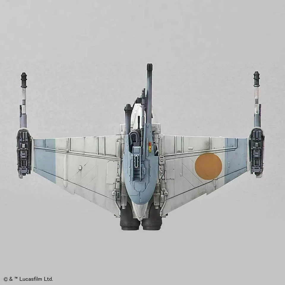 Star Wars B-WING STARFIGHTER 1/72 Bandai/Revell 01208 Plastic Model Kit New - Immagine 4 di 4