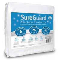 Crib Size Sureguard Mattress Protector - 100% Waterproof, Hypoallergenic - Premi on sale Crib Size Sureguard Mattress Protector - 100% Waterproof, Hypoallergenic - Premi on sale
