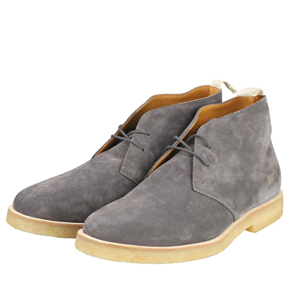 Common Projects Chukka Washed Black Suede 2337 0514 US 7 EUR 40 eBay