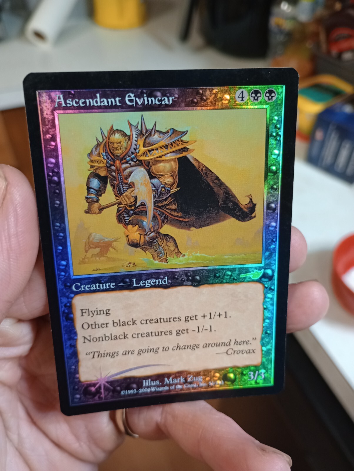 Ascendant Evincar FOIL Nemesis MINT MAGIC THE GATHERING