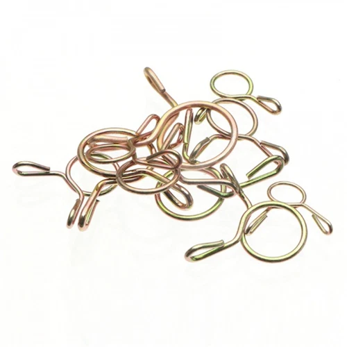 250PCS Spring Clamps 5-14mm Set Fuel Hose Line Water Pipe Air Tube Clips Kit US - Picture 8 of 16