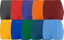 NEW Augusta Women's 2 1/2" Spandex Compression Volleyball Shorts 