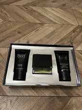 EINGESTELLT Gucci Envy Men 3-teiliges Geschenkset 50ml EDT Duschgel Aftershave Balsam