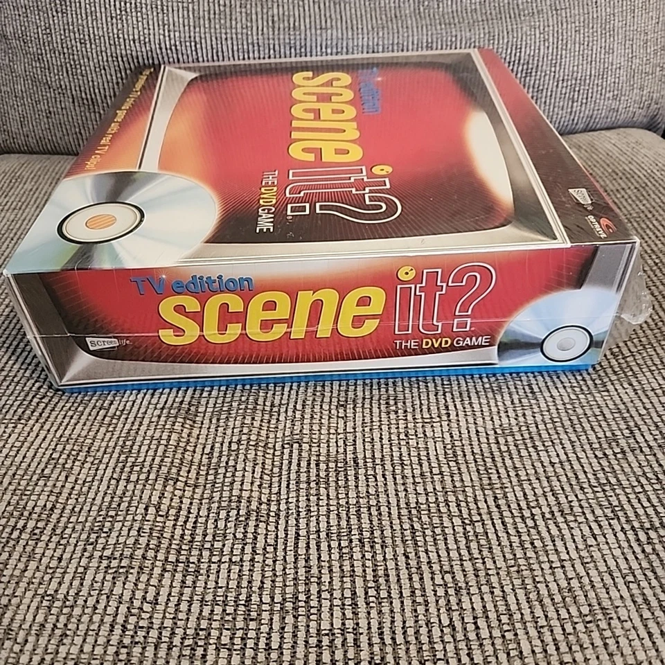 Scene It? TV Edition The DVD Game NEW Unopened Factory Sealed 2004 - Image 3 of 4