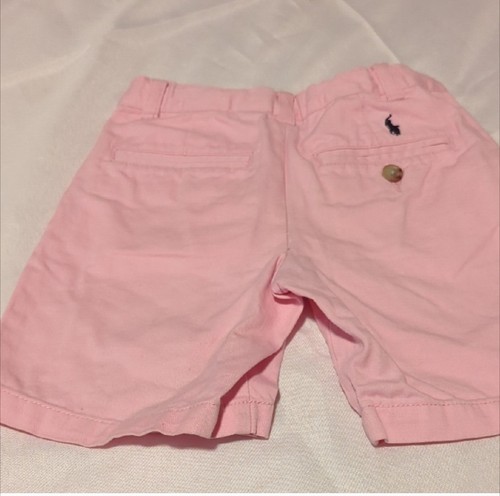 Pink Polo By Ralph Lauren Shorts For Girls Size 4T - Picture 4 of 4