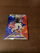 2025 Panini Crusade Arizona Ryan Waldschmidt Blue/Orange Cracked Ice Card