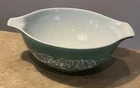 Vintage Pyrex 4 Qt Cinderella 444 Green Fruit Salad Baby Fetus Bowl