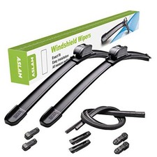 26" 14" Front Windshield Wiper Blades 2 Pack Streak-Free Quiet, Durable