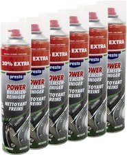 6x PRESTO Power Bremsenreiniger 600 ml 307287