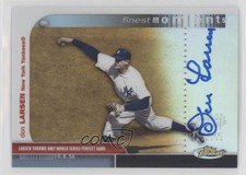 2003 Topps Finest Finest Moments Auto Don Larsen #FMA-DL Auto 0s55