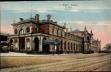 Ak Bonn in Nordrhein Westfalen, Seitenblick auf den Bahnhof - 3882414