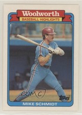 1988 Topps Woolworth Baseball Highlights (Box Set) Mike Schmidt #7 HOF 1b4