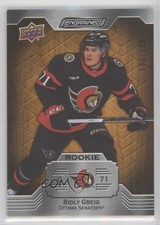 2023-24 Upper Deck Engrained Rookies 196/399 Ridly Greig #134 18n5