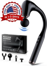 Pistola De Masaje De Tejido Profundo Con Mango De Extensi n Mejorado Port til US