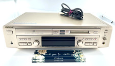 Sony MXD-D40 CD MD Combo Deck MiniDisc Recorder MDLP 4x Dubbing Tested Working