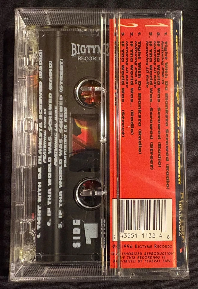 SEALED --- DJ Screw - I Wanna Get High With Da Blanksta ---TEXAS/CHOPPED/SCREWED - Image 2 of 4