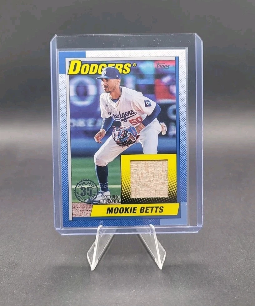Mookie Betts Baseball Sports Trading Cards & Accessories