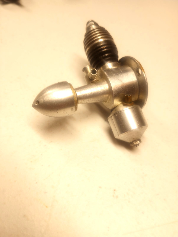 Vtg Unmarked 1950s Fuji? Cox TeeD K&B Style 049 Model Airplane Engine Good Comp!