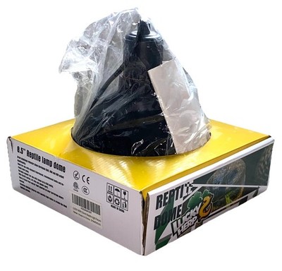 Lucky Herp Reptile NEW Dome Lamp Lizard Turtle Snake 8.5  Light Aluminum No Bulb