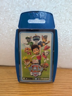 Top Trumps Paw Patrol Spiel 30 Karten für Kinder und Familie Entdecken Sie das Rettungsspiel