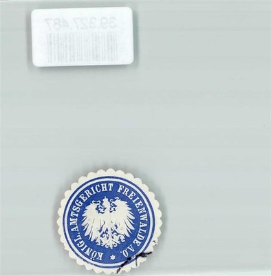 39327487 - 1310 Bad Freienwalde Koenigl. Amtsgericht Freienwalde a.O.