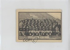 1962 Topps CFL Team Checklist Edmonton Eskimos #58 2l5