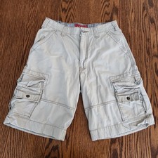Vintage Levi s Squad Cargo Shorts Men s Size 31 Khaki Tan Work Utility Outdoor