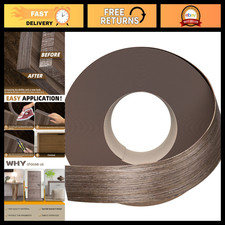 Walnut Veneer Edge Banding 1.5" x 50ft Pre-glued Flexible Wood Tape for Furnitur