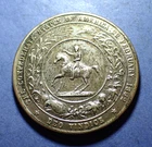 1961 Confederate Seal Silver Medal Issued at Denver Colorado  Rare