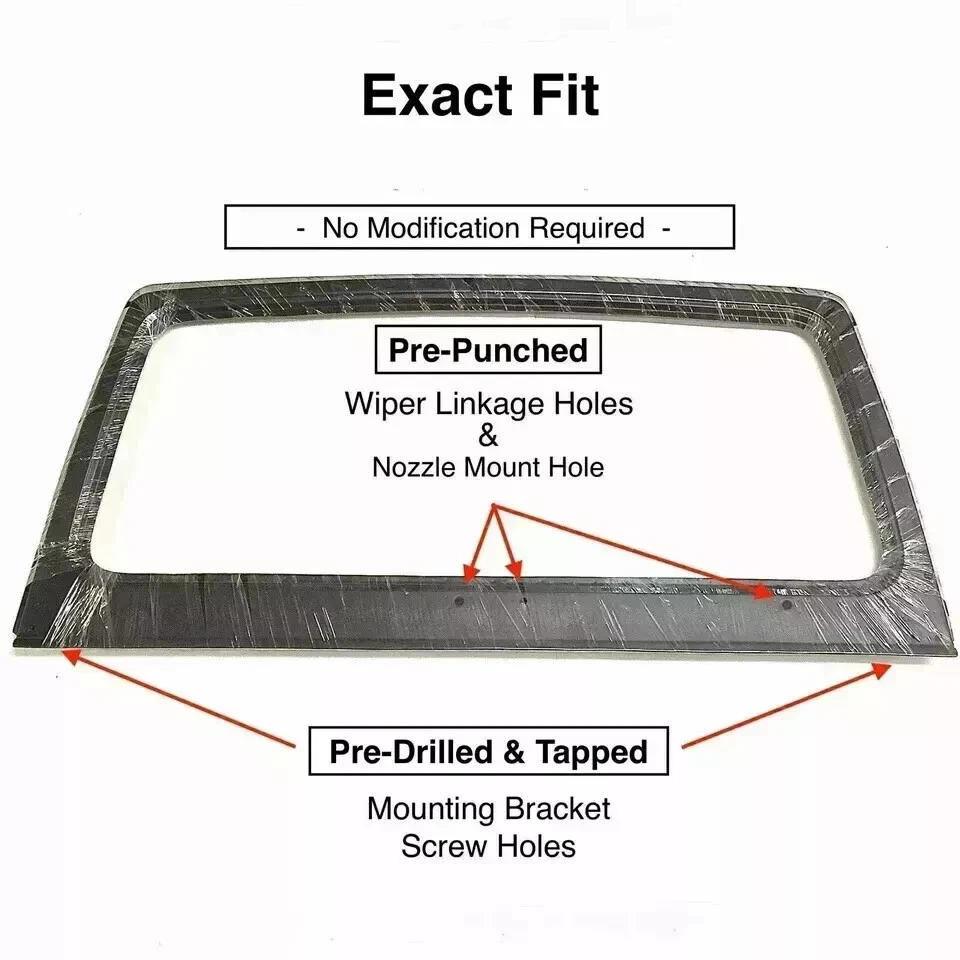WINDSHIELD FRAME LEFT HAND DRIVE FIT FOR SAMURAI ’85-’95 - Image 3 of 3
