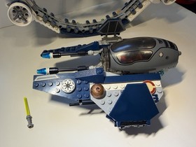 Lego Star Wars 7661 Jedi Starfighter with Hyperdrive Booster Ring No Minifigures