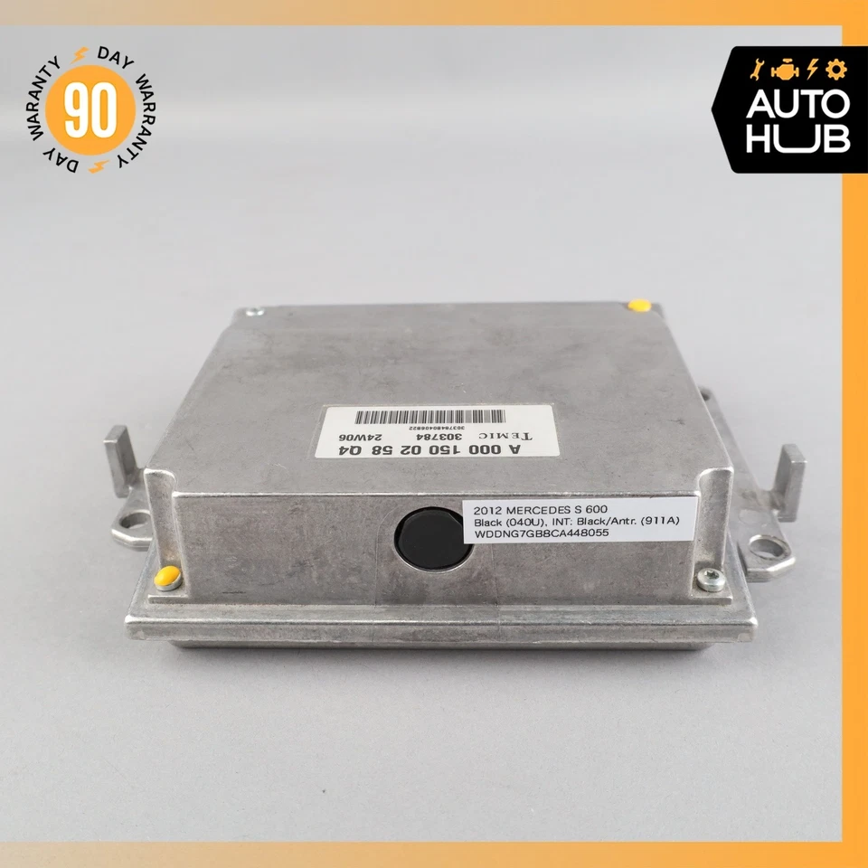 Transformador de voltaje de encendido Mercedes W221 S600 CL600 Maybach 57 M275 M137 OEM Foto 4 de 4