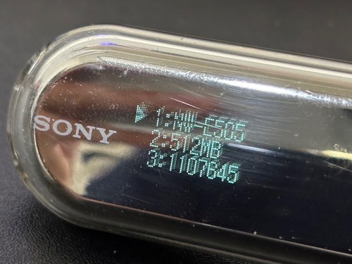 Reproductor de música digital Walkman Sony NW-E505 512 MB plateado - Imagen 12 de 12