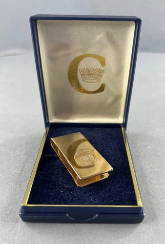 British Airways Concorde Money Clip BA C Crown Negus Era Logo Supersonic Airline