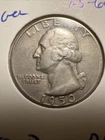 1950-D/S WASHINGTON QUARTER CHOICE UNCIRCULATED Nice Looking Coin. Free Shipping