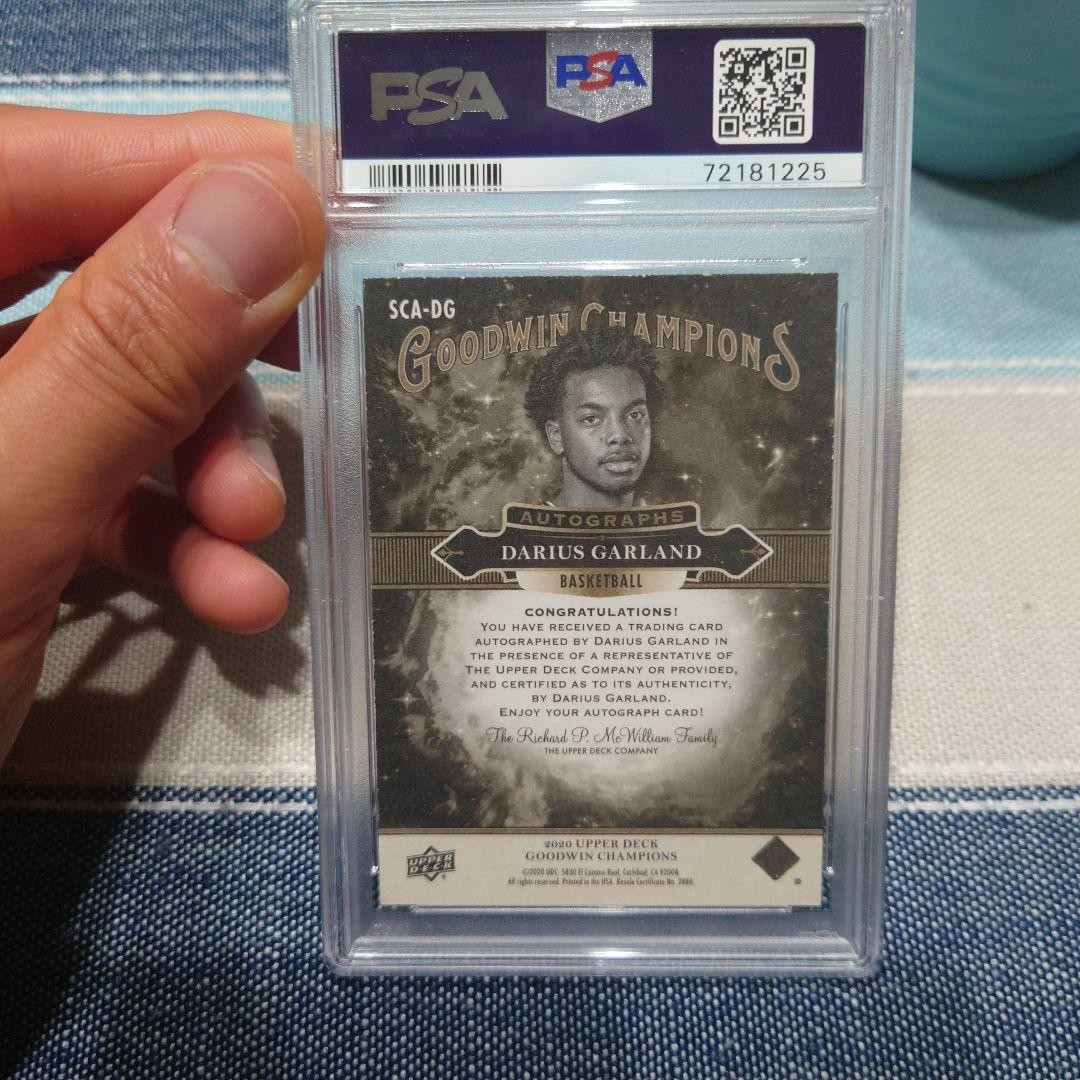Darius Garland NBA Auto PSA Graded Trading Card Autograph Authentic Grade view 2