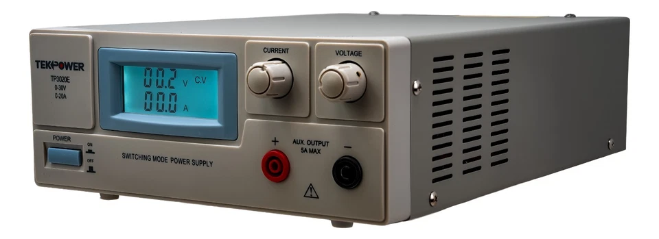 TekPower TP3020E DC Fuente de alimentación conmutada ajustable Pantalla digital 30V 20A Foto 3 de 4