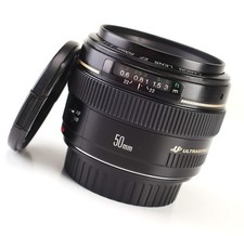 Canon EF 50mm F1.4 USM Autofocus Lens Refurbished + 12Month Guarantee..