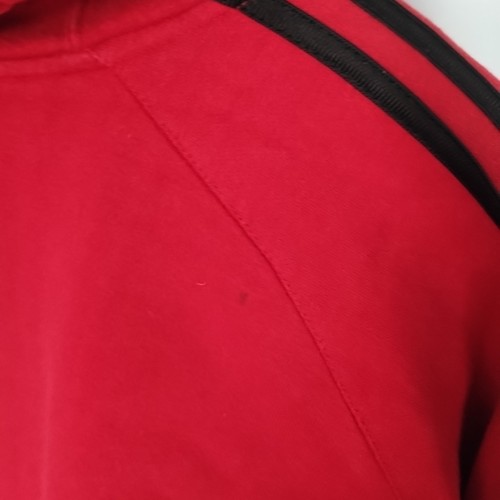 Vtg JNCO Spellout Crown Hoodie Sweatshirt Mens Red Airborne Division 2XL - READ - Picture 16 of 20