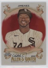 2021 Topps Allen & Ginter Chrome Red Refractor 2/5 Eloy Jimenez #103 11o2