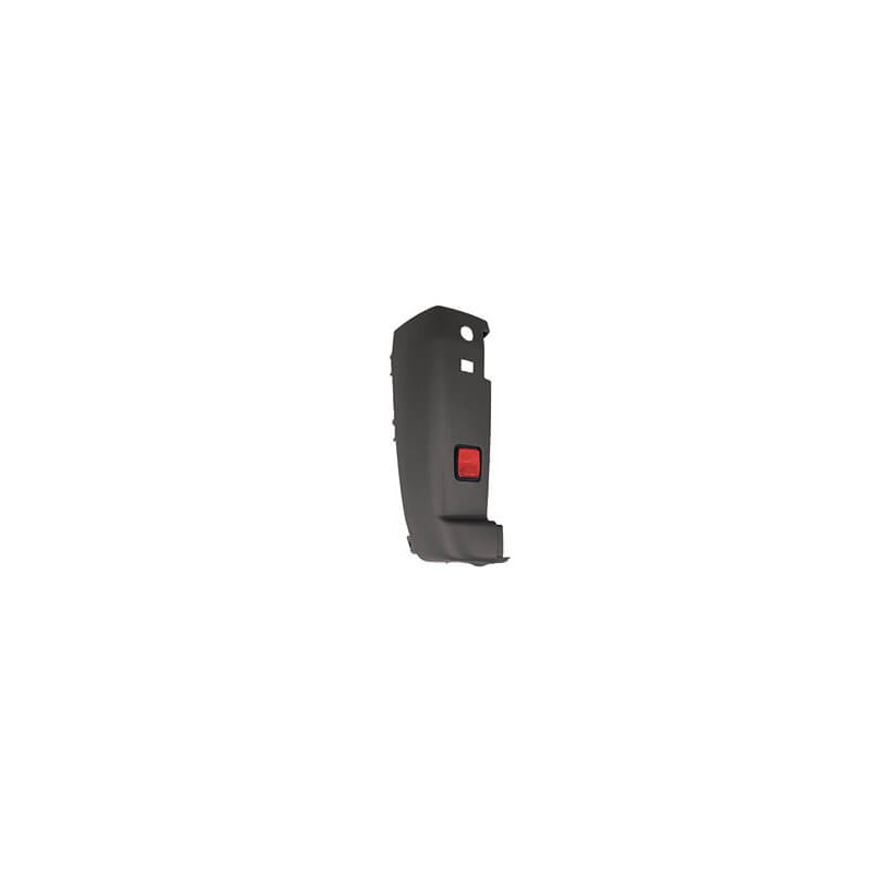Crosse de pare-choc arriere gauche gris Peugeot Boxer finition premium plastique ABS renforce