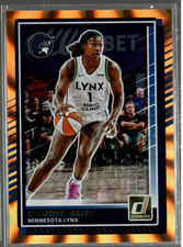 2025 Donruss WNBA Orange Laser #17 Diamond Miller /199
