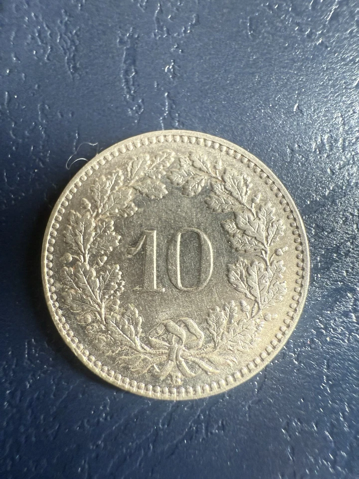 1933 Switzerland - 5 Rappen - Confoederatio Helvetica - World Coin - Image 2 of 2