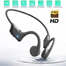 Rear Open-Ear Wireless Bone Conduction Bluetooth Headphones for Sport Fitness