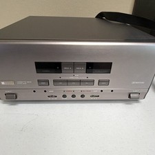 Yamaha KXW-S70 Dual Cassette Deck Dolby NR Hi-Speed Dubbing Silver