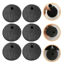 6Pcs Black Clown Nose Kit for Cosplay Festival Costume and Entertainer Use